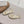 Loewe 26 Sandal Champagne Metallic in Sheepskin 738809