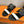 HM  Sandal Black White in Calfskin 743978