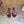 Loew 26 Sandal 45 Burgundy in Cowhide 749388