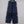 CC Double C Logo Printed Wide-leg Pants Navy Blue in Nylon 379604