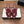 CC 26 Coco Beach Mules 80mm Burgundy in Mesh 757985
