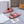Loew 26 Knotted Closed-Toe Flat Mules Earthy Pink in Lambskin 759434