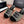 CC 26SS Pearl Heel 70mm Bow Sandals Black in Cowhide 760558