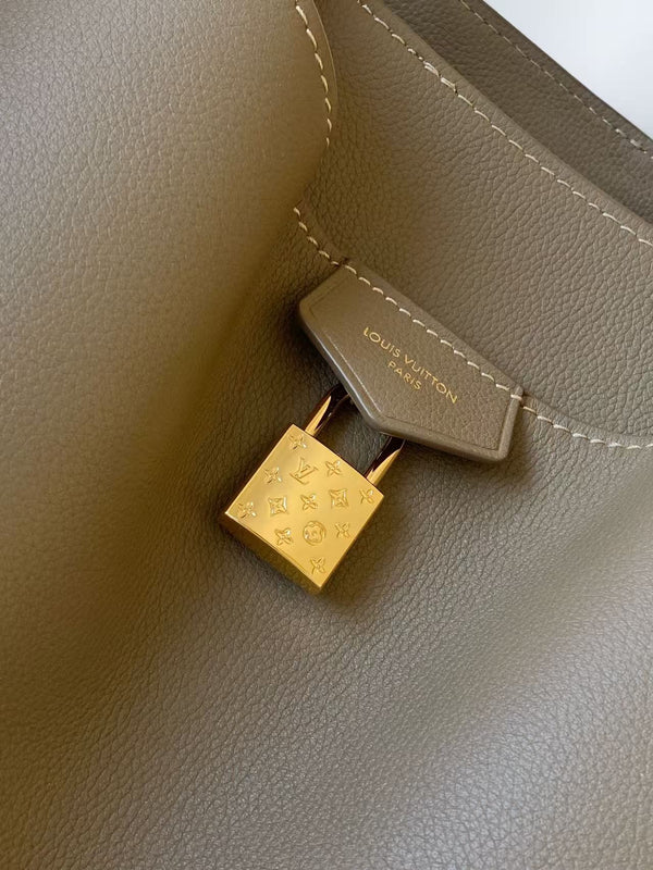 LV Vendôme PM Bag 35.5cm Taupe in Calfskin 287196
