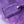 LV Keepall 55 Travel Bag Purple Gradient in Monogram coated Canvas 287221