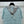 Miu 26 Crew Neck Knit Short-Sleeve T-Shirt with Scarf Design Blue in Wool