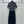 Miu 26 Collared Short-sleeved Dress Navy Blue in Polyester 380681