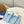 Pra Bow-Tie Stylish Flat Sandals Blue in Lambskin 771277