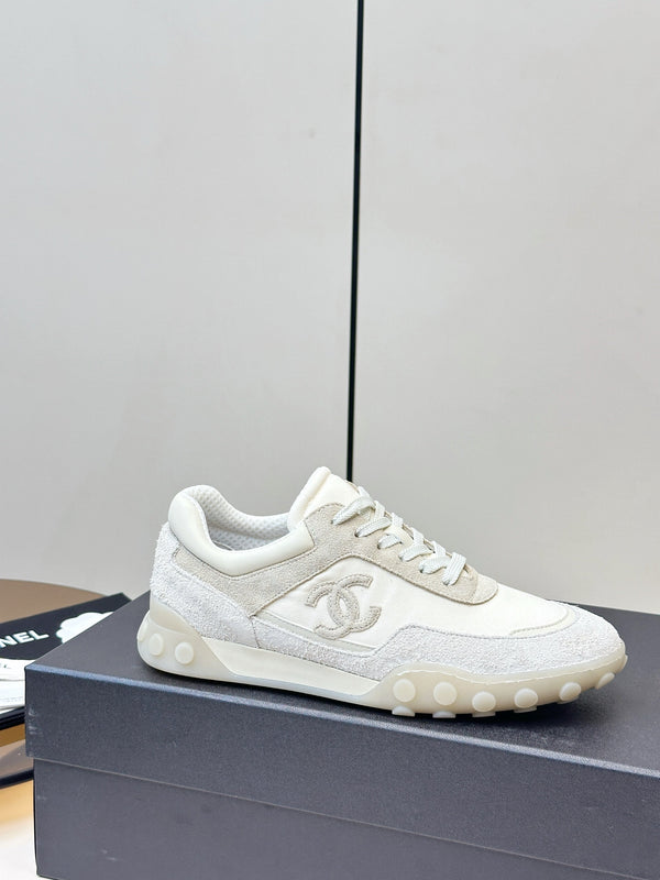 CC 26S Baseball Shoes Ivory in Suede and cotton Panels 771239