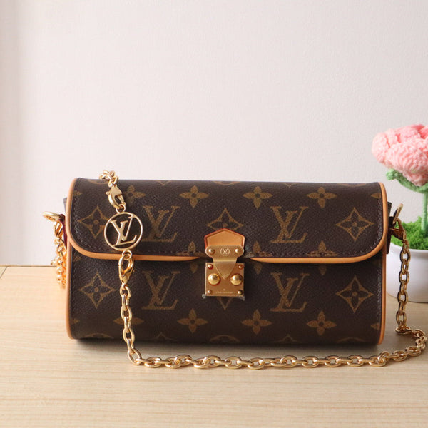 LV Pochette Camille Bag 20.5cm Brown in Monogram Canvas 248029