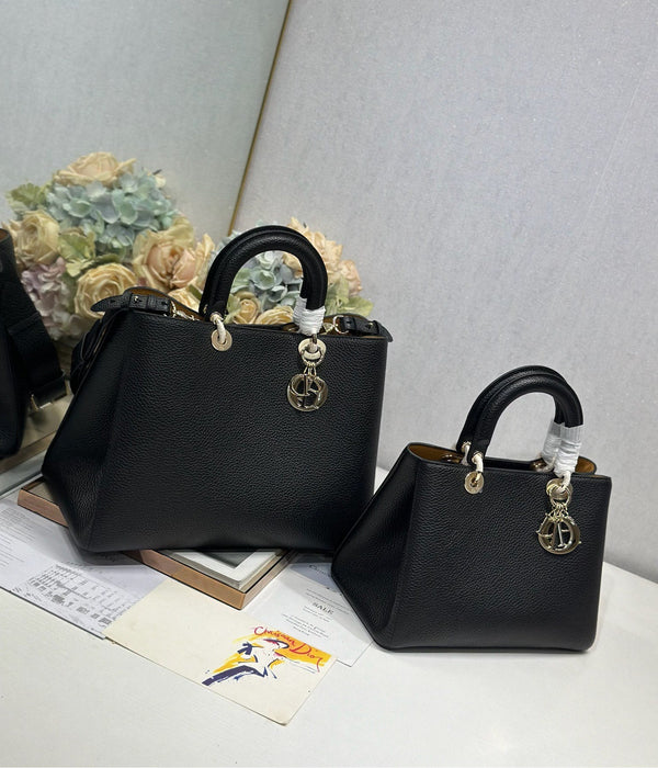 CD Diorissimo Black in Cowhide 288179