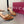 GG Buckle Stiletto Round Toe Heel Height 85mm Brown in Calfskin 784464