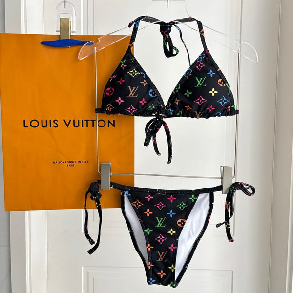LV Monogram Bikini in Black Polyamide 206288
