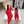 CL 26 Square Toe Lace-up Oxford Heels 85 Red in Lambskin 813302