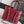CC Tote Bag 25cm Burgundy Caviar Cowhide