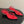 Alaia Thong Sandals Red 3cm Patent Leather 835288