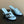 CC 26A Logo Quilted Heeled Sandals 8cm Blue Black Lambskin 834707
