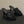 CC 26A Logo Quilted Heeled Sandals 8cm Black Suede 834706