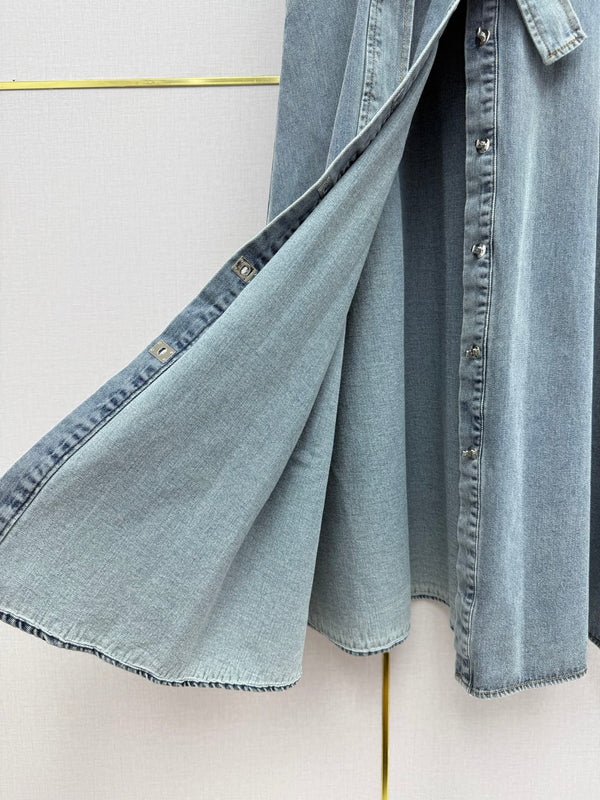 CC 26s Long Dress Denim 389417