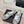 CC Leopard Print Bunny-Ear Mary Jane Flats Calfskin Pony Hair 841989