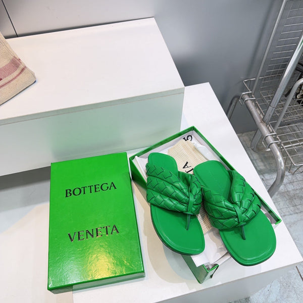 BV 26ss Thong Flip-Flops Green Leather 842948