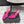 YSL Kirat Cross-Strap Stiletto Mules 10.5cm Pink Cowhide Leather 847148
