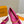 LV Monogram Kitten Ballet Flats Pink Canvas Leather 840354