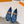 LV Monogram Kitten Ballet Flats Blue Canvas Leather 840352