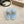 DG Logo Jelly Thong Sandals Blue Rubber 851866