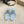 DG Logo Jelly Thong Sandals Blue Rubber 851866