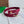 BV 26S Intreccio Andiamo Knot Buckle Belt 3cm Red Calfskin 204864