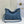 CD Small Cannage Quilted Tote Bag Blue Cowhide 158107