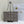 CD Small Cannage Quilted Tote Bag Silver Metallic Cowhide 158105