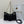 CD Small Cannage Quilted Tote Bag Black Cowhide 158103
