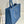 CD Medium Dioriviera Book Tote Blue Embroidered Canvas 158042