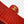 CC Croc Embossed Flap Bag 38.5cm Red Imported Leather 157997