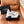 CC 26P Double C Loafers White Black Lambskin & Grosgrain 857976