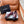 CC 26P Double C Loafers Burgundy Black Lambskin & Grosgrain 857973