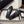 CC 25SS Mary Jane Quilted Navy Black Lambskin Leather 862426