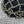 CC 21PF Chain Link Net Bag Drawstring Black Tweed Lambskin & Chain