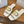 CD Montaigne Slides Buckle Cream Calfskin Leather 862365