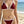 GG Jacquard Two-Piece Bikini Swimsuit Red 330771
