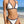 GG Jacquard Two-Piece Bikini Swimsuit White 330770
