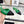 CC Slingback Flats Green Cowhide Leather 873861