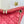 CD Small Cannage Quilted Tote Bag Hot Pink Cowhide 158912