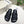 Loew Ease Monogram Slides Black Lambskin Leather 881378
