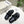Loew Ease Monogram Slides Black Lambskin Leather 881378