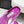 JC Emeri Stone Sandals 3cm Purple Suede Leather 880814
