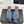 CC Woven Square-Toe Mules Blue Black Leather 887978