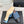 CC Woven Square-Toe Mules Blue Black Leather 887978